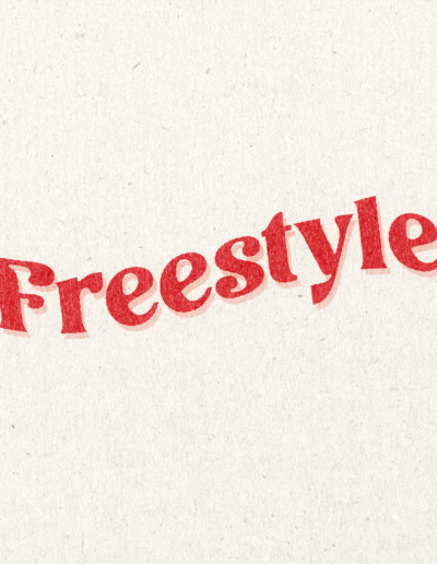 freestyle custom font